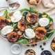 grilled peach salad
